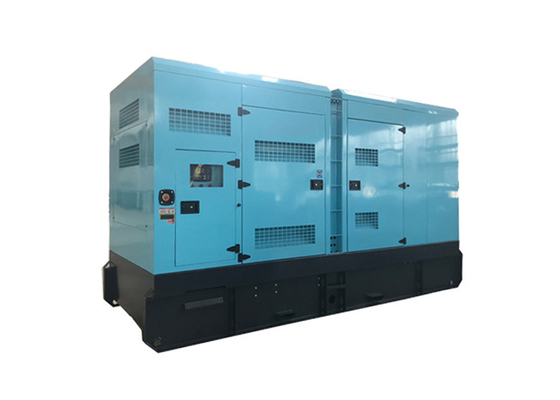 सीई ISO9001 500KW 625KVA साइलेंट जेनरेटर सेट 10 सिलेंडर पानी ठंडा