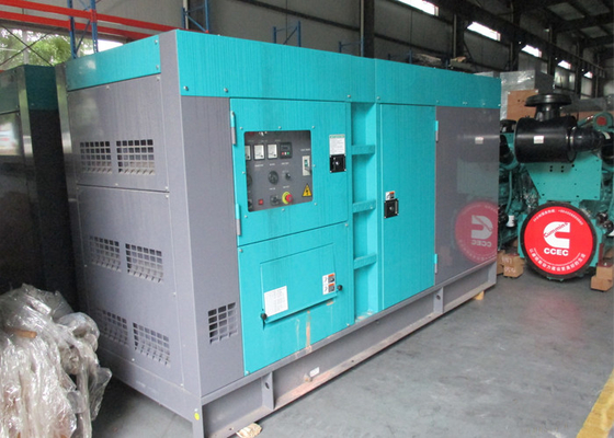 300KVA FPT डीजल जनरेटर स्टैमफोर्ड / मेक अल्टरनेटर के साथ रियल एस्टेट उपयोग