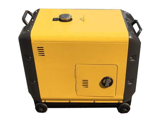 Home Use 5kva 6kvA Diesel Small Portable Generators / Electric Start Generator