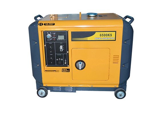 Super Silent Small Portable Generators , 5kva 5000w Portable Diesel Generator