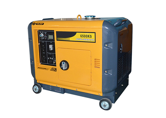 Super Silent Small Portable Generators , 5kva 5000w Portable Diesel Generator