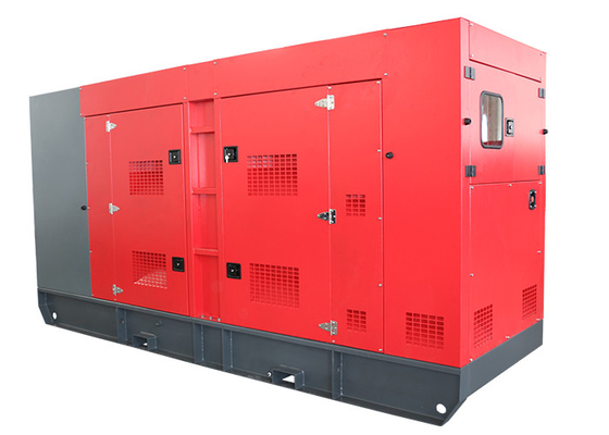 सफेद 3 चरण FPT डीजल जेनरेटर प्राइम पावर 300kw इटली इंजन के साथ