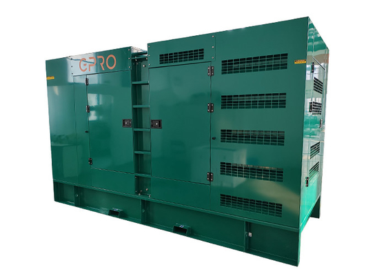 60HZ 500KVA पावर कमिंस डीजल जेनरेटर सुपर साइलेंट KTA19- G4 इंजन