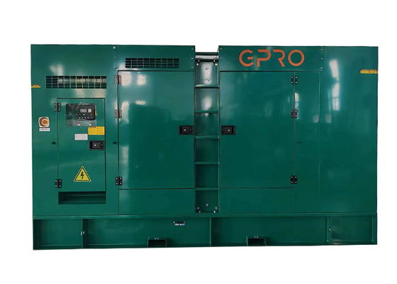 60HZ 500KVA पावर कमिंस डीजल जेनरेटर सुपर साइलेंट KTA19- G4 इंजन