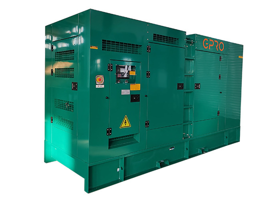 60HZ 500KVA पावर कमिंस डीजल जेनरेटर सुपर साइलेंट KTA19- G4 इंजन