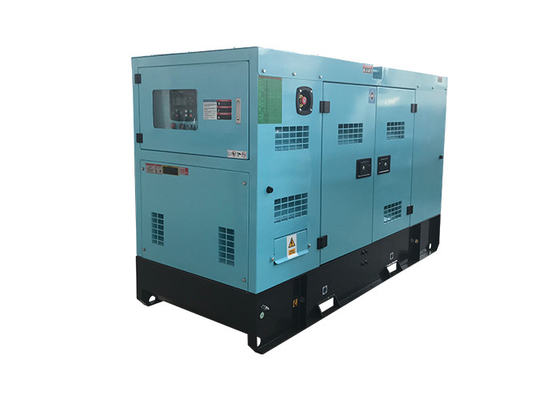 Soundproof SuperSilent कमिन्स डीजल जेनरेटर सफेद रंग 50kva उच्च दक्षता