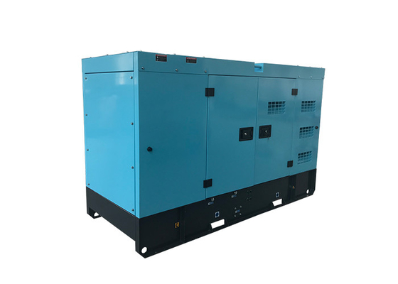 Soundproof SuperSilent कमिन्स डीजल जेनरेटर सफेद रंग 50kva उच्च दक्षता