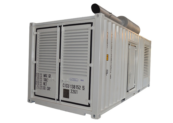 800KW KTA38-G5 कंटेनर प्रकार स्टैमफोर्ड के साथ जेनरेटर