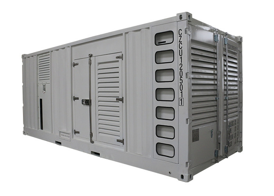 रेटेड 640kw / 800kva ध्वनिरोधी पर्किन्स पावर जनरेटर 3 सिलेंडर के साथ कैनोपी