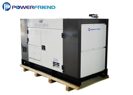 सुपर साइलेंट 45KVA FPT डीजल जनरेटर सेट जापान Denyo प्रकार जनरेटर श्रीलंका
