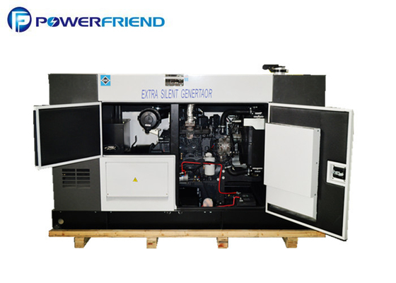सुपर साइलेंट 45KVA FPT डीजल जनरेटर सेट जापान Denyo प्रकार जनरेटर श्रीलंका